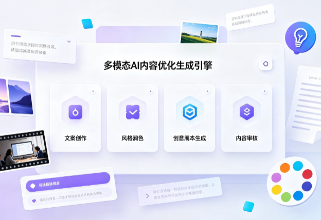 丰宁满族自治县AI智能内容优化创新 多模态生成技术丰富数字内容创作生态